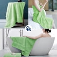 thumbnail image 5 of Juego de 4 Toallas de Baño Grandes Bluelander  Moderno, 5 of 5
