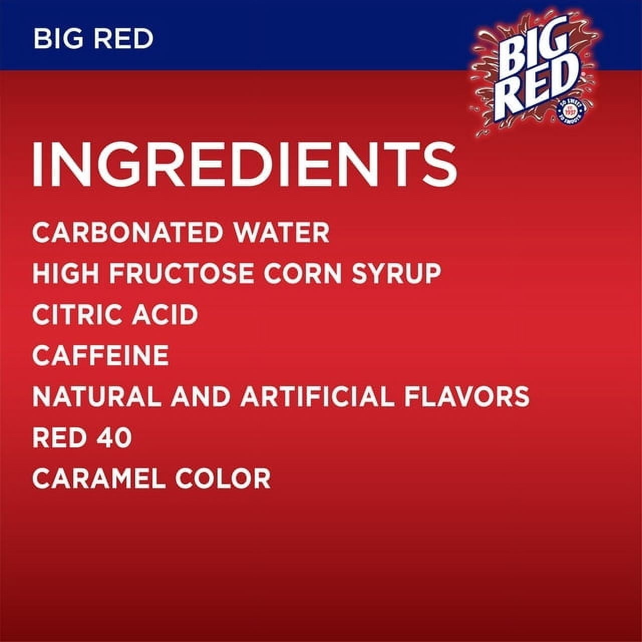 Big Red Soda Soft Drink, 12 Ounce (18 Cans)