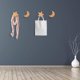 thumbnail image 5 of Piezas Ganchos de Pared de Madera, Ganchos de Pared para Niños, Perchero de Pared, Ganchos Autoadhesivos para Decoración de Pared para Armario, Cocina, Baño, Dormitorio - Forma de Estrellas y Luna/4, 5 of 5