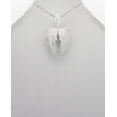 thumbnail image 4 of Jewelry Trends Sterling Silver Pave Cubic Zirconia Angel Wings Pendant on Chain Necklace, 4 of 4
