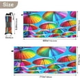 thumbnail image 3 of Dreamtimes Colorful Umbrella Beach Towel Lightweight Compact Oversized Travel Towels Super Absorbent Quick Dry Towel for Swimming Camping Holiday, 3 of 7