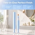 thumbnail image 2 of Concealer Pen, 2-in-1 Liquid Foundation & Eye Concealer Pen, 2026 Dual-Effect Concealer Foundation, Redness & Fine Lines, Hydrates & Brightens(Multicolor,1PC), 2 of 8