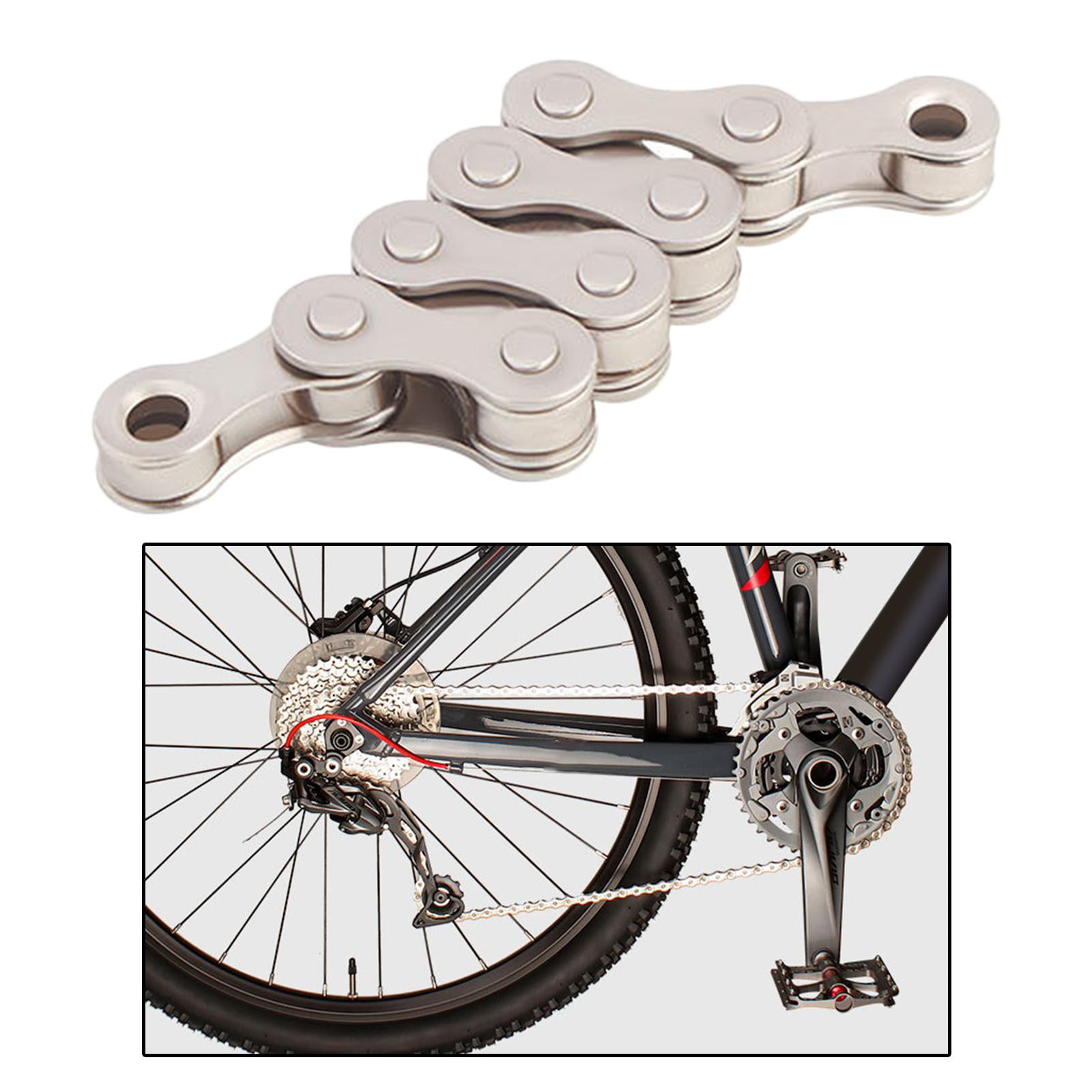 Bike Chain MTB Bicycle Repair Chains Link Connector Joiner Replacement