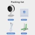 thumbnail image 4 of ¡Solo por Hoy!, Cámara de vigilancia Sin red WiFi HD Cámara de vigilancia para exteriores Alarma de detección de humanos Alarma de detección de movimiento Estándar de la UE Estándar de EE. UU., 4 of 8