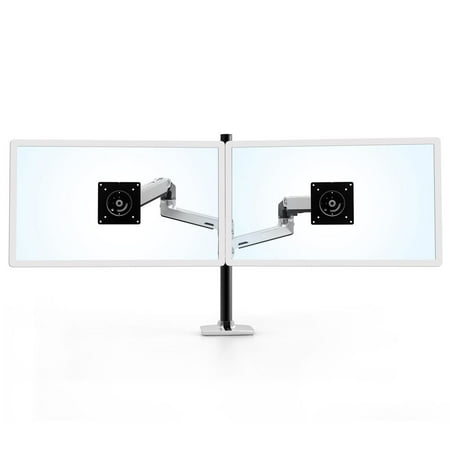 UPC: 0698833065626 | Ergotron LX Dual Stacking Arm Tall Pole (Polished Aluminum)