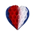 thumbnail image 4 of Independence Day Patriotic Paper Honeycomb Hanging Decorations Set 7PCS Mixed Shapes Party Decorations for Memorial Day Patriotic Parties, 4 of 8