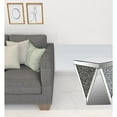 thumbnail image 2 of HomeRoots 486359 23 x 19 x 19 in. Mirrored Square End Table, 2 of 5