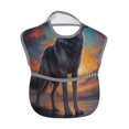 thumbnail image 2 of Kdxio Moonlit Night Sky Wolf Bibs For Babies, Baby Bibs for Eating, Toddler Bibs, Waterproof Bibs, Feeding Bibs, for Toddlers, Boys, Girls, 2 of 8