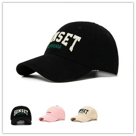 Uncia Active Unisex Dad Hat Athletic Adjustable Cotton Baseball Cap for Men and Women Embroidery Sunset California