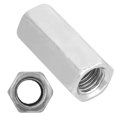 thumbnail image 3 of Coupling Hex Nut,, Carbon Steel Functional Reliable High Strength Hex Thread Nut,  Machinery Industry Industrial Application, 3 of 8