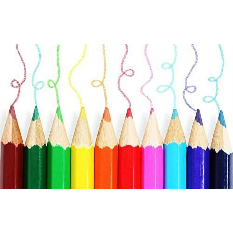 Colored Pencils Soft Core Color Pencil Set for Kids Adult Coloring Books  Writing