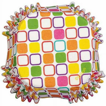 Wilton Square Standard Baking Cup Liner, Squares 24 ct. 415-0669