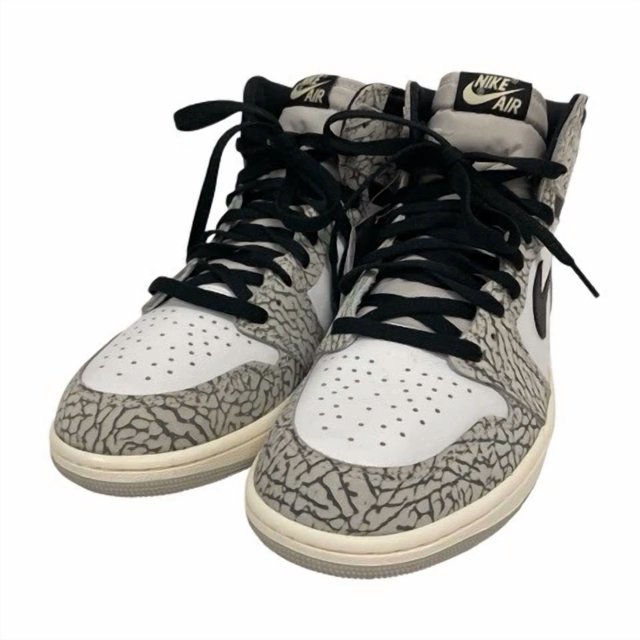 Men 10.0US A i r-Jor-dan 1 Retro High Og High-Cut Sneakers All-Over Pattern Dz548
