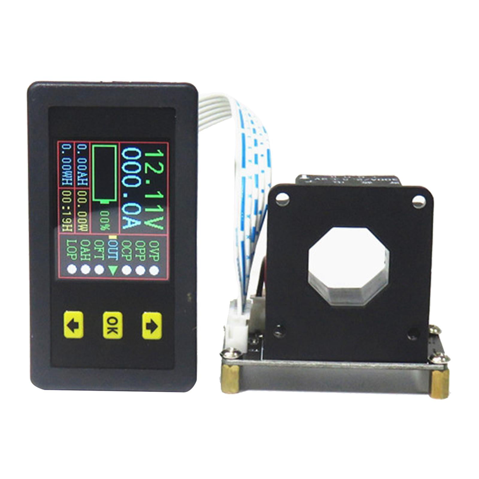 4-in-1 AC Combo Meter Power Tester Digital Electrical Panel Monitor LCD Display 
