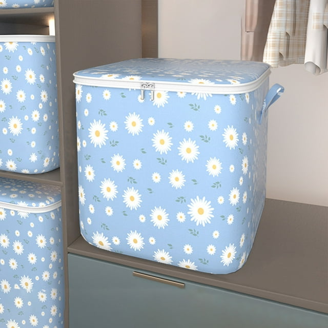 Meitianfacai Sac de Rangement pour Vêtements Armoire Tri Boîte de Rangement Sac de Rangement Portable Boîte de Rangement pour Tasses d'Hiver Intérieur