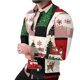 thumbnail image 2 of Seeotter Men Women Button Down Shirts Christmas Long Sleeve Funny Ugly Xmas Graphic Blouse Casual Shirts Holiday Tee, 2 of 7