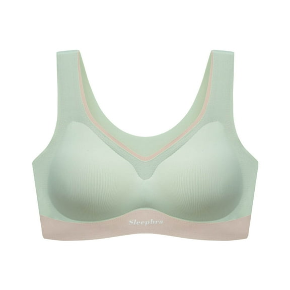 Penkiiy Sports Bras for Women Women’s Sports Bra Wirefree Padded Medium Support Yoga Bras Gym Running Workout Tank Tops For Workout Sleeping Traveling Green Bras