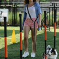 thumbnail image 5 of Heytea Hands Free Dog Leash Multifunction Dog Training Leash Reflective Adjustable Nylon Bungee Leash Double Leash For Small Mediumlarge Dogs(l) - L(, 5 of 5