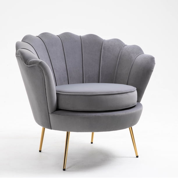 Upholstered Accent Chair For Living Room 30 X 33 X 30 Mid Century Modern Chair With