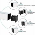 thumbnail image 2 of Furniture Finishing Square Plastic Plug Inserts, Outdoor Project Solutions with Easy Installation for Durable Shockproof Protection (20 PCS), 2 of 5
