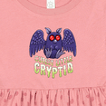 thumbnail image 4 of Inktastic Cutest Little Cryptid Mothman Girls Baby Dress, 4 of 5