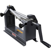 KAKA INDUSTRIAL Slip Roll Machine 12 inch x 22-Ga, Manual Sheet Metal Roller with Removable Rollers W01-1222