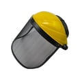 thumbnail image 4 of koolsoo Trimming Full Face Protector Adjustable Mesh Visor Versatile Protective Screen for Outdoor Work Professional Yellow, 4 of 8