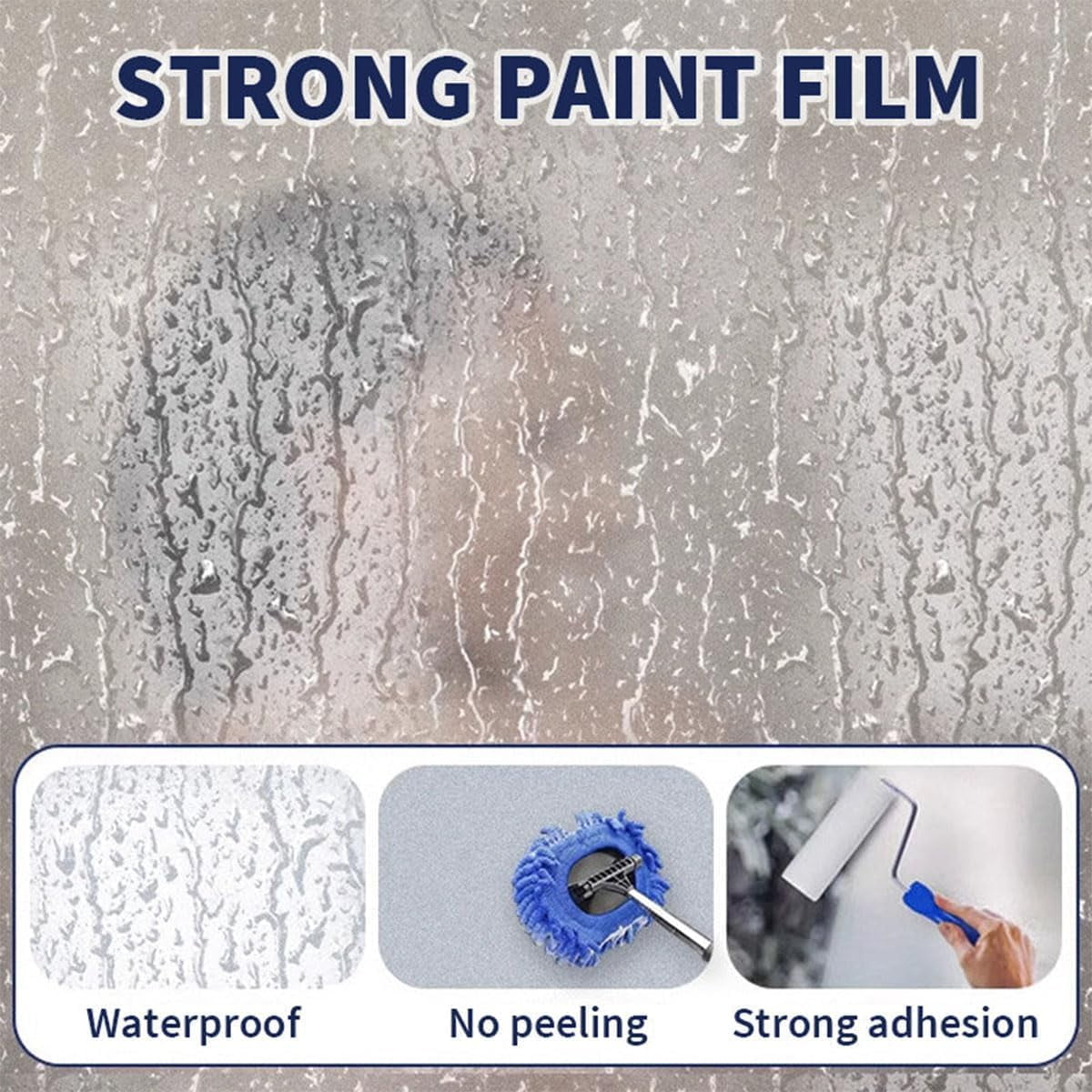 Water-Based Transparent Frosted Glass Paint, Frosted Glass Paint for Window - Window Privacy Paint, Waterproof & UV Resistant, Frosted Glass Spray, For Bathroom, Kitchen (300G)