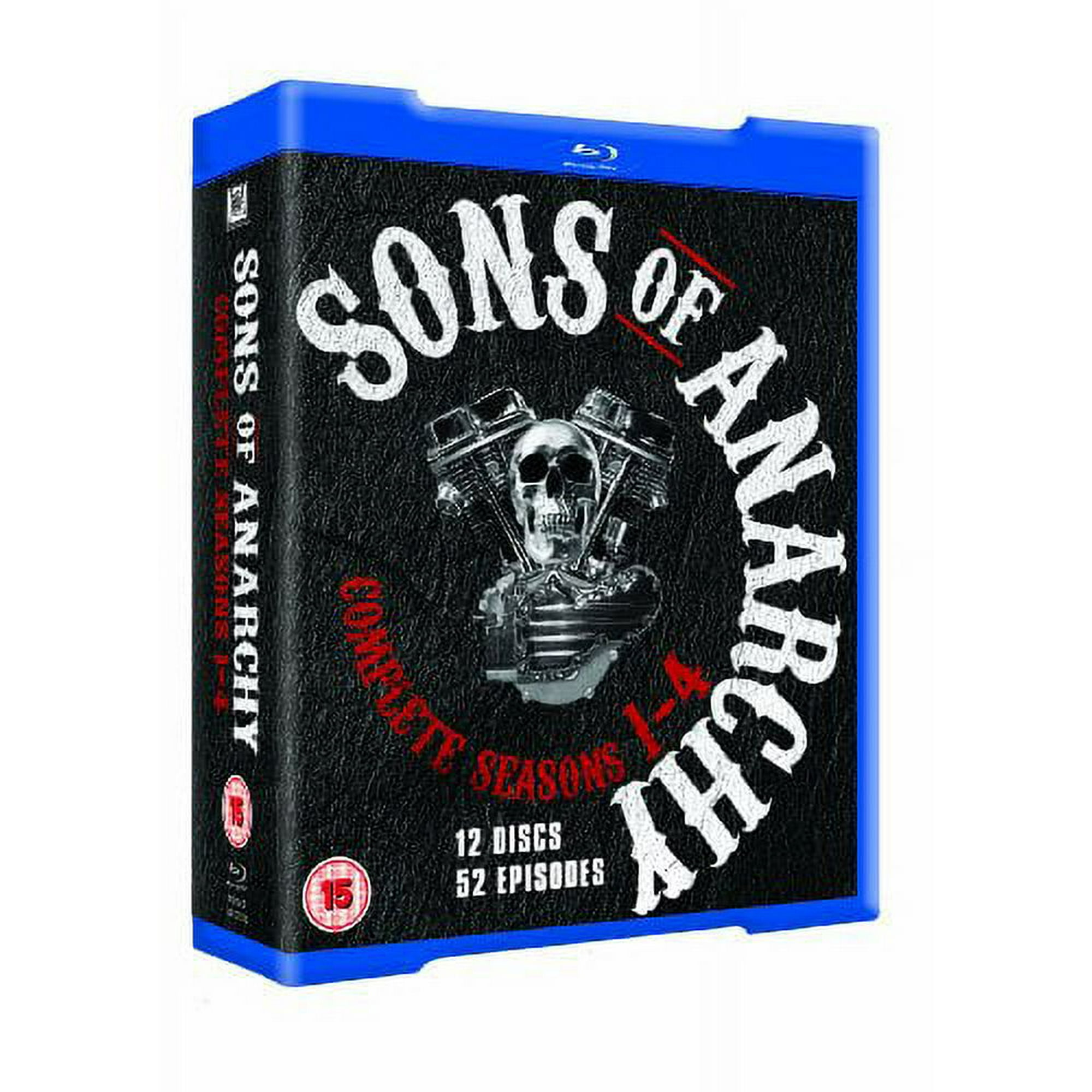 Sons of Anarchy (Complete Seasons 1-4) 12-Disc Box Set Forever
