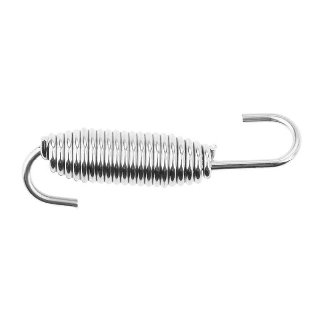 Langgg Replacement 57mm Exhaust Pipe Spring for Motorcycle Muffler Efficient and Durable Mounting Hos Style A 5Set