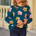 thumbnail image 6 of Bovemsi Womens Sweaters Cozy Women's Autumn And Winter Knitted Long Sleeved Sweater Warm Comfortable Top Casual Fashion Business Casual Sweaters, 6 of 9