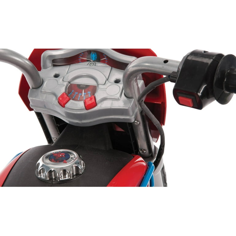 Marvel Spider-Man 6V Battery Powered Motorcycle Ride-on Toy for Boys, by  Huffy 