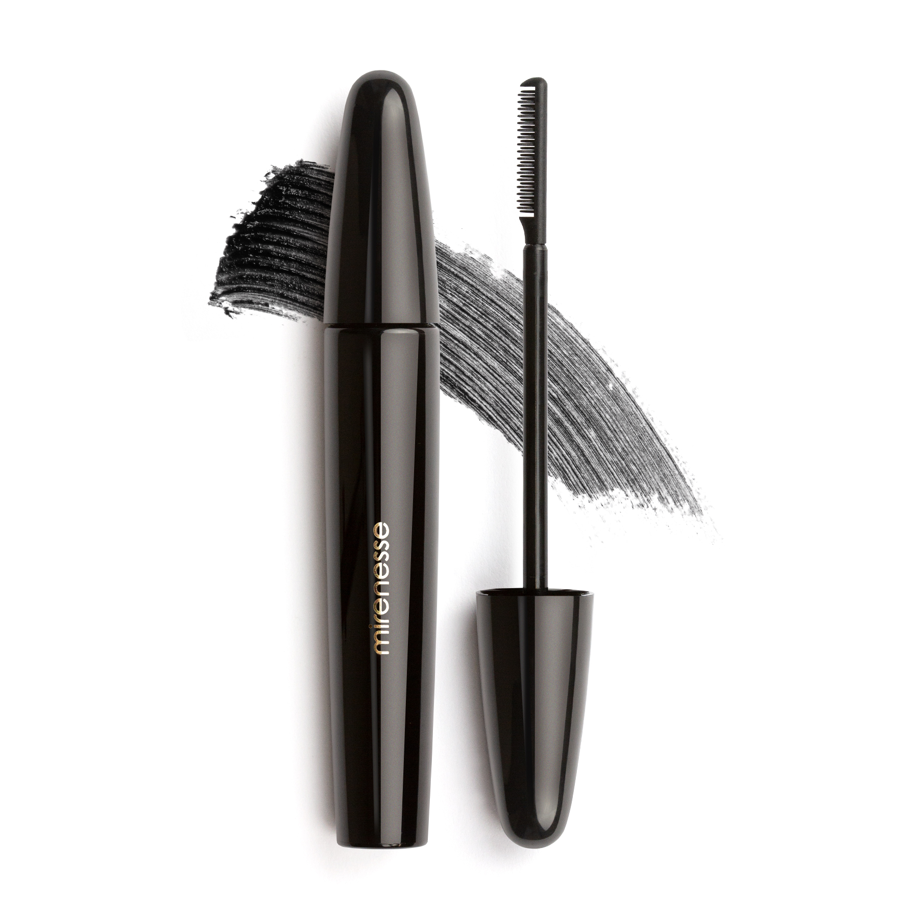 Mirenesse Cougar Mascara Comb On 24HR Liquid Lashes Black Velvet