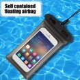 thumbnail image 3 of Funda impermeable para teléfono con pantalla táctil subacuática para móvil color negro JShteea El nuevo, 3 of 7