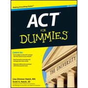 ACT for Dummies (Paperback) by Lisa Zimmer Hatch, Scott A Hatch