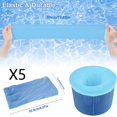 thumbnail image 3 of Paquete de 2-6, 5 piezas, calcetines Skimmer para piscina, filtro de residuos, red de nailon fina 2 piezas, 3 of 8