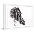 thumbnail image 2 of Marmont Hill "Equus Profile" Framed Painting Print, 2 of 5