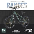 thumbnail image 2 of Rocatomic | Bicicleta Ranger | Rodada 24 | 21 Velocidades | Frenos Disco Mecánico | Cuadro 13” | Suspensión Delantera (Verde), 2 of 2