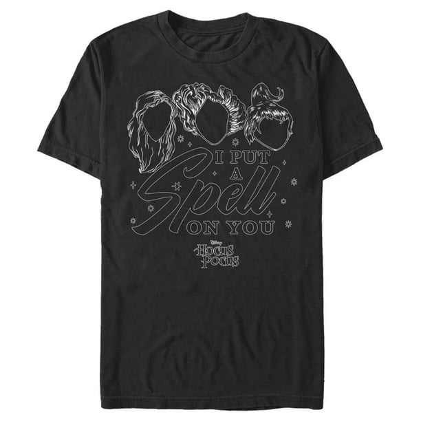 hocus pocus t shirt i put a spell on you