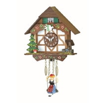 Kuckulino Black Forest Clock Black Forest House with quartz movement and cuckoo chime  TU 2006 SQ