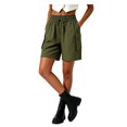 thumbnail image 6 of Hurxie Women's 5" Hiking Cargo Shorts Lightweight Quick Dry Summer Golf Athletic Casual Shorts 4 Pockets Green,XL, 6 of 6