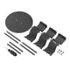 thumbnail image 1 of Soporte del controlador,Soporte del controlador Colgador de auriculares ajustable,Soporte universal para controlador de juegos Soporte para auriculares,Soporte para pantalla del controlador, 1 of 6