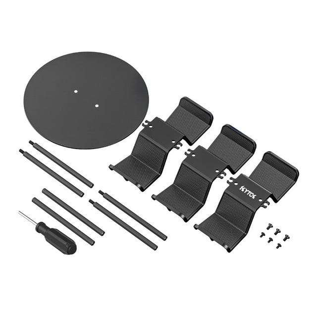 Tachiuwa Réglable Contrôleur Stand Accessoires de Jeu Casque Support pour Plancher de Bureau