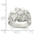 thumbnail image 2 of Sterling Silver Men's Nugget Ring - Size 9, 2 of 2