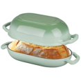 thumbnail image 1 of Olla holandesa de hierro fundido VORRINGARD 36x14 cm 5 qt verde, 1 of 9