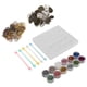 thumbnail image 2 of Molde de silicona para fundición de joyas, joyería artesanal, fabricación de colgantes, juego de polvo con purpurina, 2 of 5