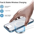 thumbnail image 4 of GFDYREE Compatible avec iPhone 11 Pro Étui MagSafe Étui Clair Magnétique Transparent, 4 of 7