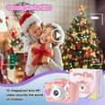thumbnail image 4 of Seckton Upgrade Kids Digital Camera with Cute Silicone Cover, Toy Cameras for Girls Age 3-10 Christmas Birthday Gifts-Pink, 4 of 7