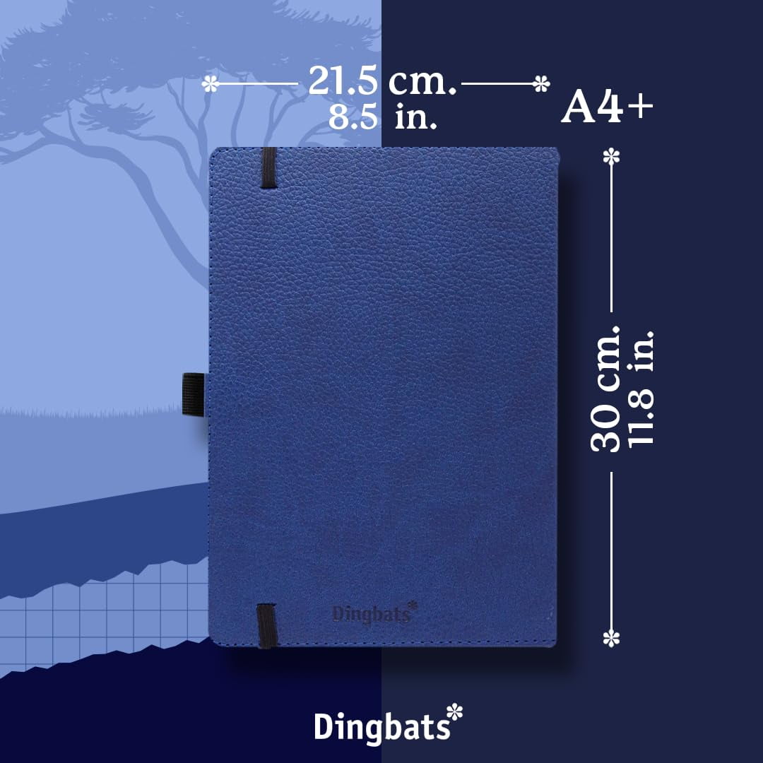 Wildlife A4+ Blue Whale Lined, (Hardcover)