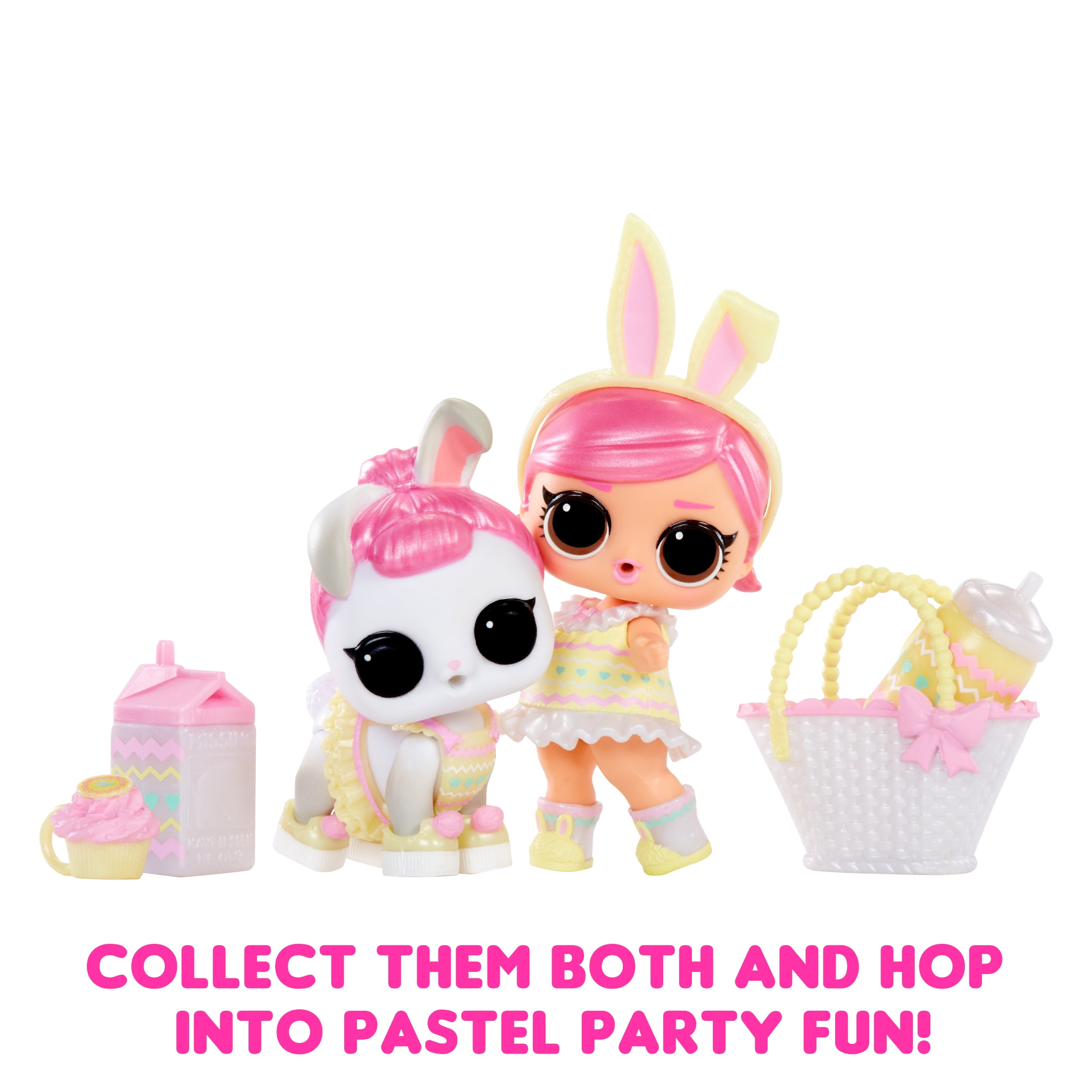 LOL Surprise Pastel Party Collection Limited Edition Doll Hops Tot with Easter Fashion, Accessories, Kids Gift Ages 4+